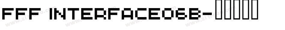 FFF Interface06b字体转换